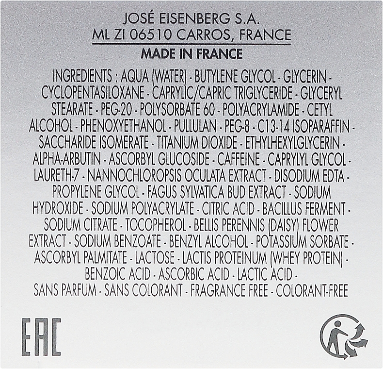 Regenerierende Creme-Maske für die Augenpartie - Jose Eisenberg Excellence Masque Creme Magique Eye Contour — Bild N3