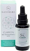 Düfte, Parfümerie und Kosmetik Peeling-Gesichtsserum für die Nacht - Skintegra Clarion Skin-Clearing Exfoliating Serum
