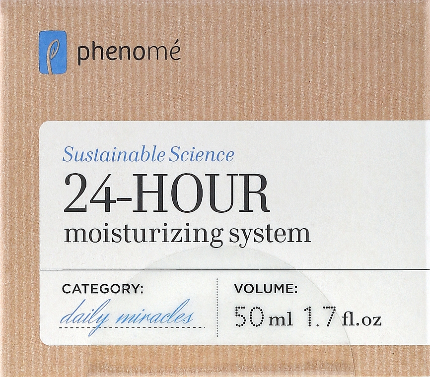 Intensiv feuchtigkeitsspendende Gesichtscreme - Phenome 24 Hour Moisturizing System Cream — Bild N1