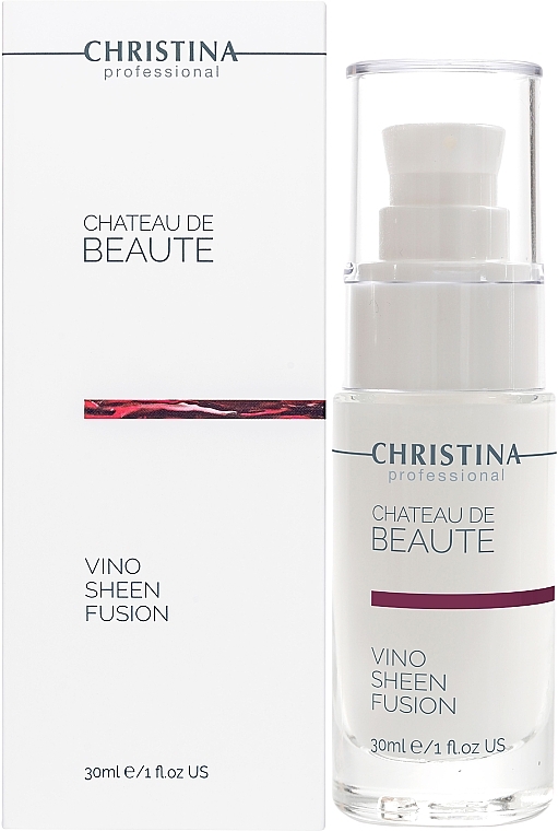 Anti-Aging Gesichtsfluid mit reinen Traubenextrakten - Christina Chateau de Beaute Vino Sheen Fusion — Bild N2