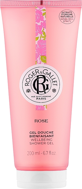 Duschgel Rose - Roger & Gallet Rose Wellbeing Shower Gel — Bild N1