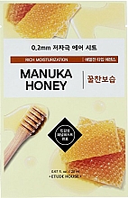 Feuchtigkeitsspendende Gesichtsmaske mit Manuka-Honig-Extrakt - Etude House Therapy Air Mask Manuka Honey — Bild N1