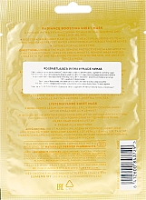 Glanz bringende Tuchmaske mit Vitamin C - Lumene Kirkas Radiance Boosting Sheet Mask — Bild N2