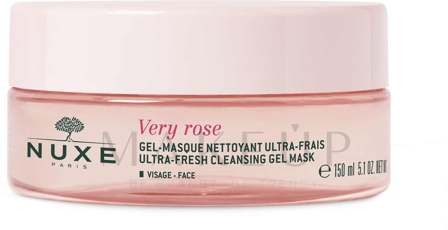 Reinigende und ultra-frische Gel-Gesichtsmaske - Nuxe Very Rose Ultra-Fresh Cleansing Gel Mask — Bild 150 ml