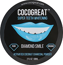 Düfte, Parfümerie und Kosmetik Zahnaufhellungspulver mit Kokoskohle - Cocogreat Super Teeth Whitening