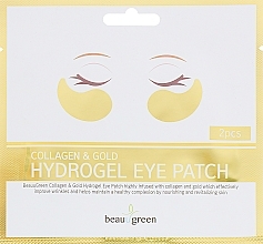 Hydrogel-Augenpatches - BeauuGreen Collagen & Gold — Bild N1