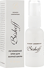 Düfte, Parfümerie und Kosmetik Regulierende Gesichtscreme für fettige Haut - Bishoff