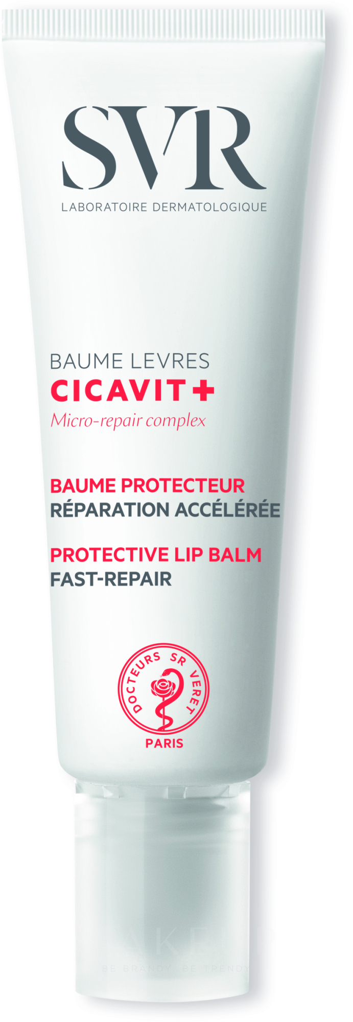 Schützender Lippenbalsam - SVR Cicavit+ Lip Protective Lip Balm Fast-Repair — Bild 10 g