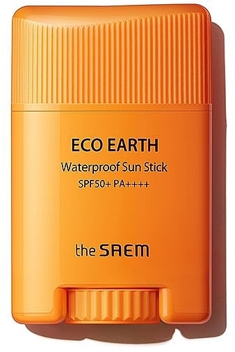 Wasserfester Sonnenstift für das Gesicht - The Saem Eco Earth Waterproof Sun Stick SPF50+ PA++++ — Bild N1