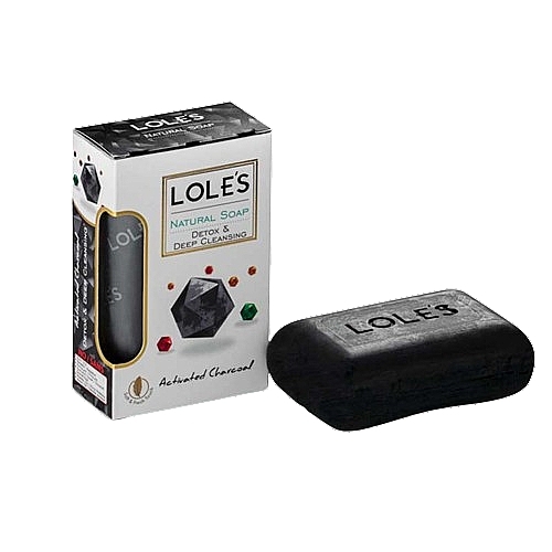 Seife - Lole`s Natural Soap Activated Charcoal — Bild N1