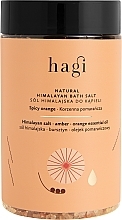 Düfte, Parfümerie und Kosmetik Himalaya-Badesalz Gewürzte Orange - Hagi Natural Himalayan Bath Salt Spicy Orange 