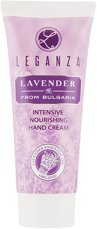 Pflegende Handcreme - Leganza Lavender Intensive Nourishing Hand Cream — Bild N1