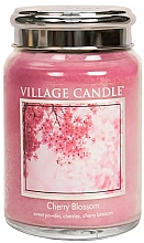 Düfte, Parfümerie und Kosmetik Duftkerze im Glas Cherry Blossom - Village Candle Cherry Blossom