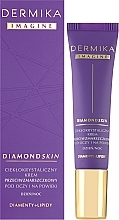 GESCHENK! Flüssigkristalline Anti-Falten Augen- und Augenlidcreme - Dermika Imagine Diamond Skin — Bild N2