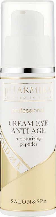 Augencreme mit Peptiden - pHarmika Cream Eye Anti-Age Moisturizing Peptides — Bild N1