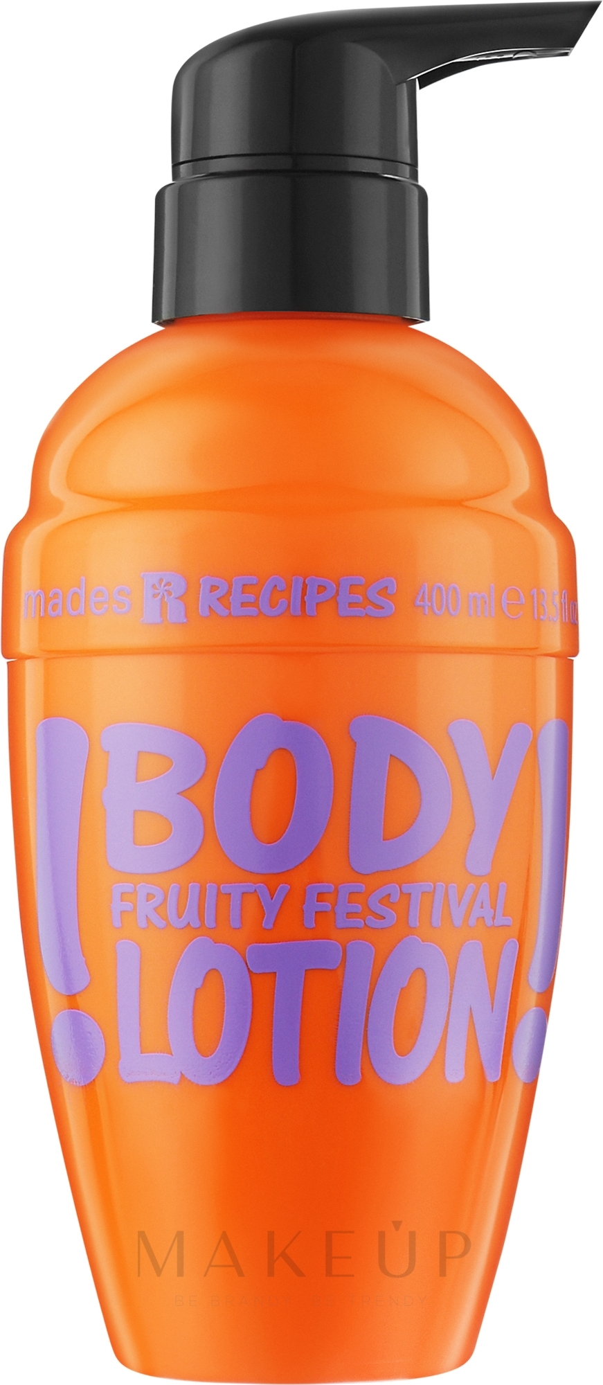 Körperlotion mit Orange, Johannisbeere und Apfel - Mades Cosmetics Recipes Fruity Festival Body Lotion — Bild 350 ml