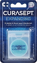 Düfte, Parfümerie und Kosmetik Zahnseide mit Expansionseffekt 30 m Minze - Curaprox Curasept Expanding Microfibre Floss