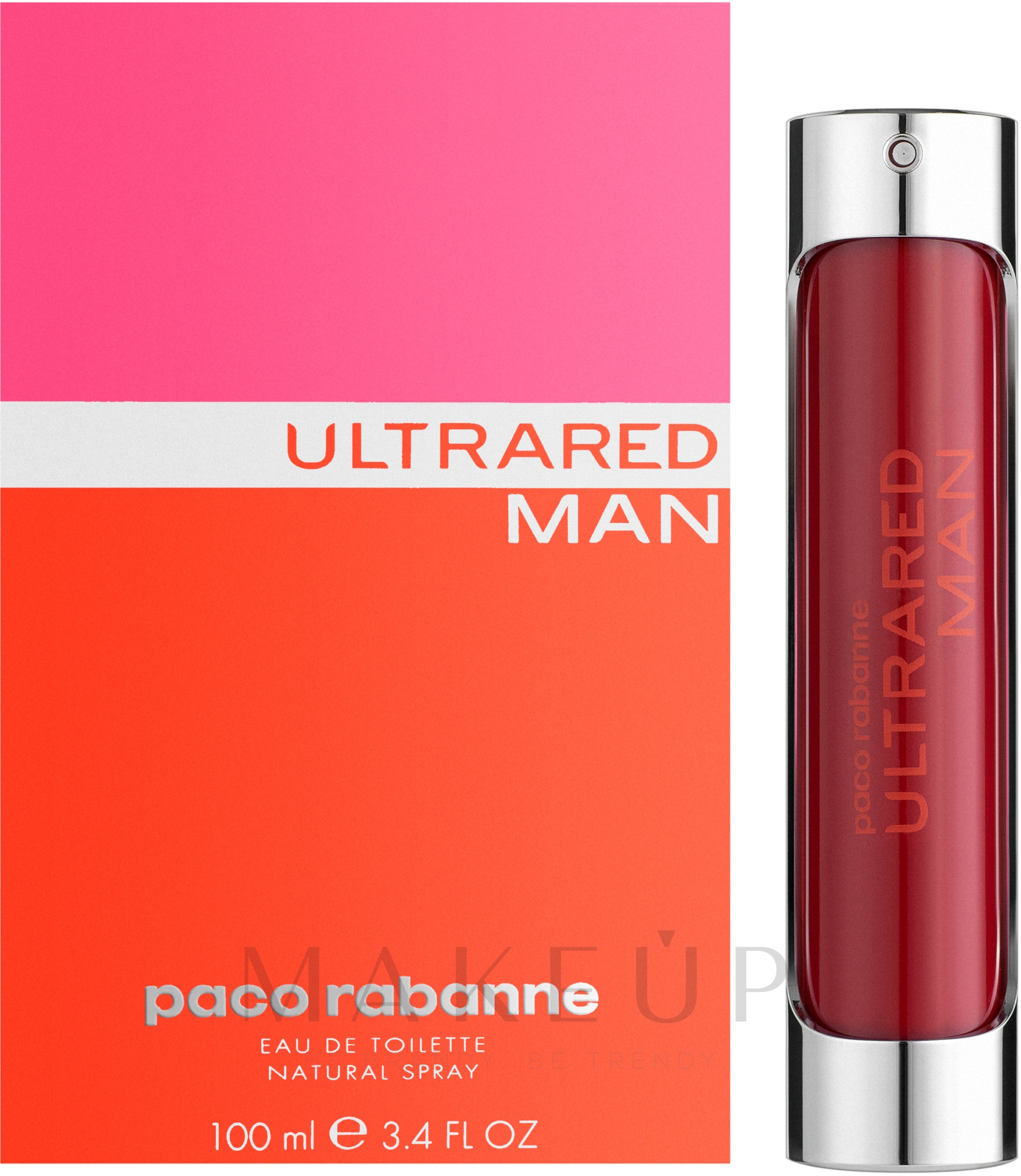 Paco Rabanne Ultrared Man - Eau de Toilette — Bild 100 ml