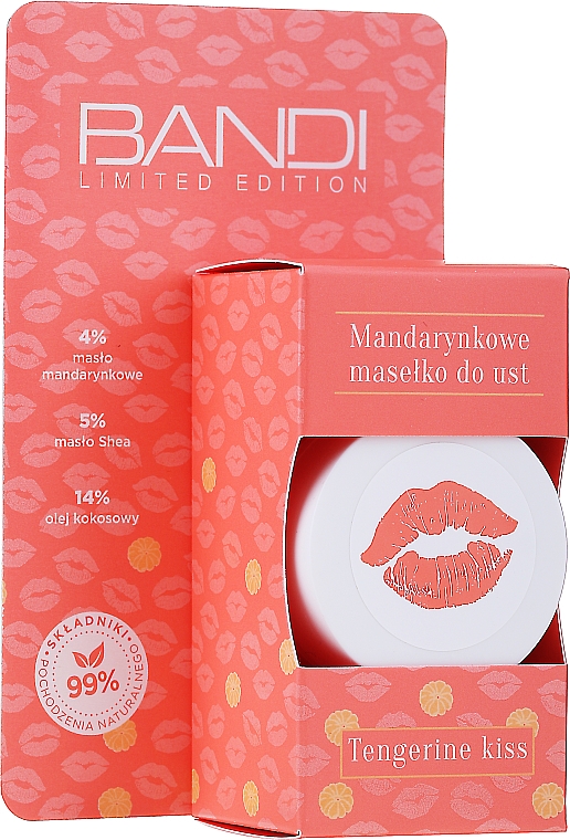 GESCHENK! Mandarinenöl für die Lippen - Bandi Professional Lip Care Limited Edition Tangerine Kiss Lip Oil — Bild N1