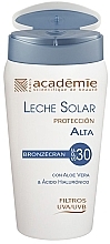 Körpermilch mit Sonnenschutz - Academie Leche Solar — Bild N1