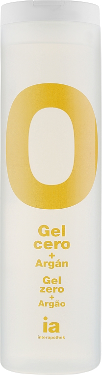 Duschgel mit Arganöl für empfindliche Haut 0% - Interapothek Gel Cero + Argan — Bild N1