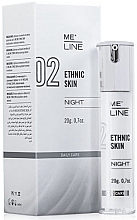 Düfte, Parfümerie und Kosmetik Depigmentierende Nachtemulsion für IV-VI-Fototypen - Me Line 02 Ethnic Skin Night