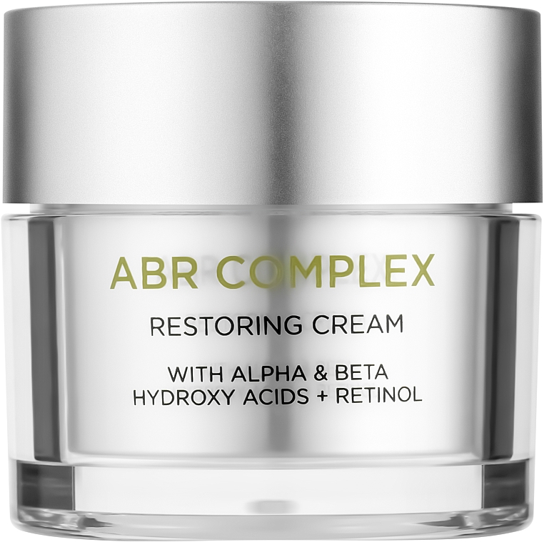 Verjüngende Anti-Falten Nachtcreme für Gesicht, Hals und Dekolleté mit Retinol - Holy Land Cosmetics Restoring Cream