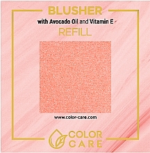 Düfte, Parfümerie und Kosmetik Rouge mit Avocadoöl und Vitamin E - Color Care Blusher