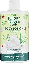 Körperlotion Aloe Vera, Baumwolle und Hagebutte - Tulipan Negro Aloe Vera Cotton & Rosehip Body Lotion — Bild N1