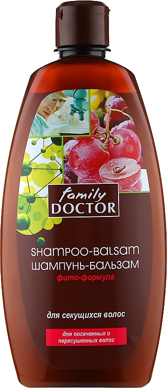 Shampoo-Conditioner für geschädigtes Haar mit Sanddorn-Extrakt - Family Doctor — Bild N2