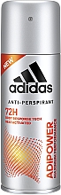 Düfte, Parfümerie und Kosmetik Deospray Antitranspirant - Adidas Adipower Spray Men