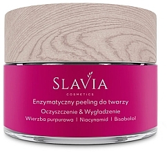 Düfte, Parfümerie und Kosmetik Enzym-Peeling für das Gesicht - Slavia Cosmetics 
