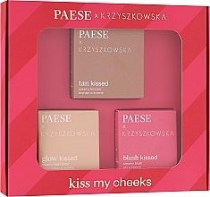 Make-up Set - Paese Kiss My Cheeks 02 (Highlighter 4g + Bronzer 12g + Blush 4g) — Bild N2