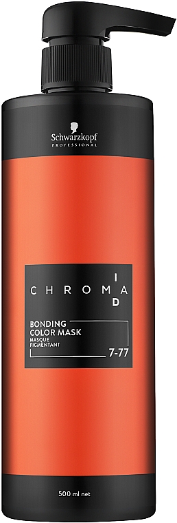 Maske für blondes Haar 500 ml - Schwarzkopf Professional Chroma ID Bonding Color Mask — Bild N1