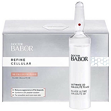 Düfte, Parfümerie und Kosmetik Anti-Cellulite 3D Körperfluid in Ampullenform - Babor Doctor Babor Refine Cellular 3D Cellulite