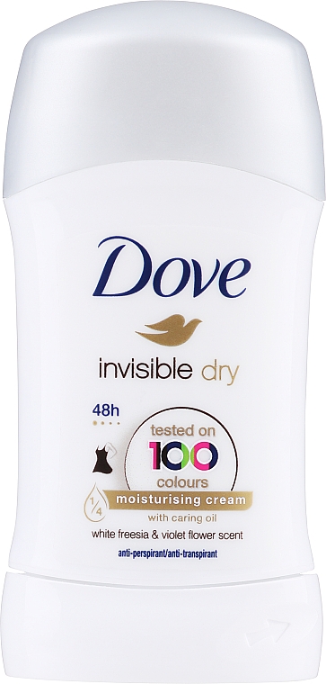 Deostick Antitranspirant Invisible Dry - Dove Invisible Dry Antiperspirant Stick