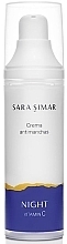 Düfte, Parfümerie und Kosmetik Nachtcreme gegen Altersflecken - Sara Simar Anti-Dark Spot Night Cream
