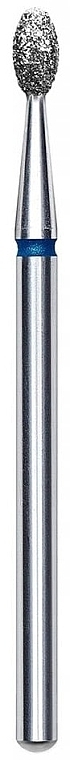 Diamantfräser Tropfe blau Durchmesser 2,5 mm Arbeitsteil 5 mm - Staleks Pro — Bild N1