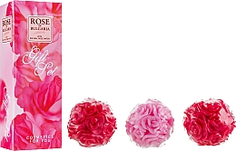 Handgemachte Glyzerinseife mit Rosenöl - BioFresh Rose of Bulgaria Gift Set (Seife 3x30g) — Bild N1