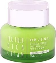 Gesichtscreme Teebaum und Centella Asiatica - Orjena Face Cream Tea Tree Cica — Bild N1