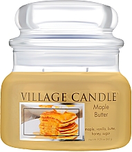 Düfte, Parfümerie und Kosmetik Duftkerze im Glas Ahornöl - Village Candle Maple Butter