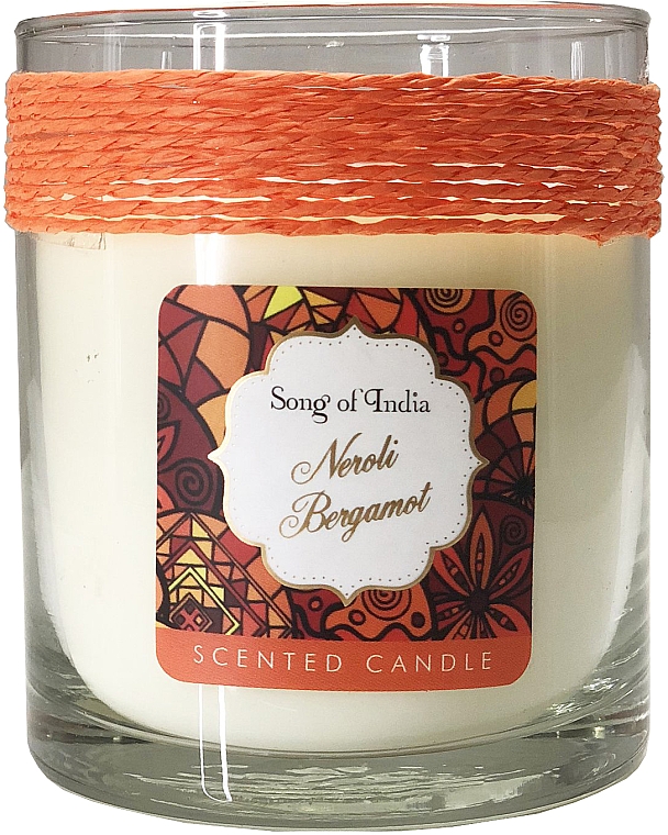 Duftkerze im Glas Neroli und Bergamotte - Song of India Scented Candlee — Bild N2