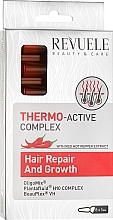 Stimulierender thermoaktiver Komplex gegen Haarausfall mit rotem Pfeffer-Extrakt - Revuele Thermo Active Complex Hair Repair And Growth Ampoules — Bild N1