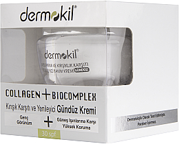 Düfte, Parfümerie und Kosmetik Revitalisierende Tagescreme gegen Falten - Dermokil Collagen + Biocomplex Anti-wrinkle & Restorative Day Care Cream