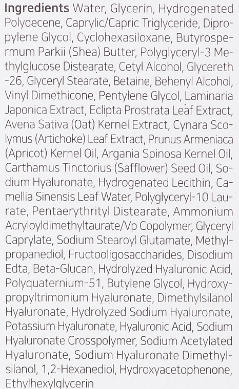Feuchtigkeitsspendende Gesichtscreme mit Hyaluronsäure - Isntree Hyaluronic Acid Moist Cream — Bild N3