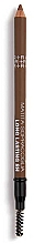 Düfte, Parfümerie und Kosmetik Langanhaltender Augenbrauenstift mit Bürste - Rougj+ Glamtech 8H Long-Lasting Brow Pencil