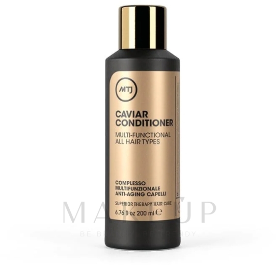 Anti-Aging Conditioner mit Kaviar und Sheabutter - MTJ Cosmetics Superior Therapy Caviar Conditioner — Bild 200 ml
