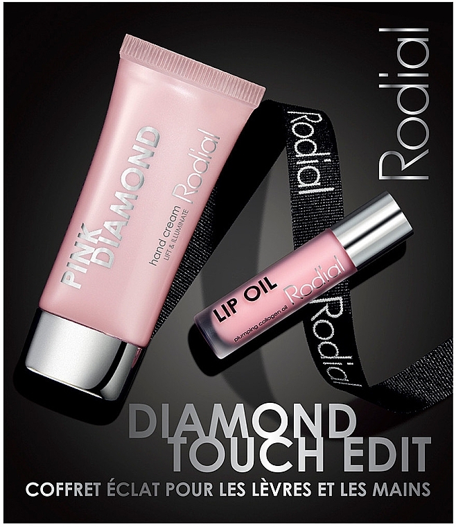 Rodial Pink Diamond Touch Edit (Handcreme 50 ml + Lippenöl 4 ml) - Set — Bild N1