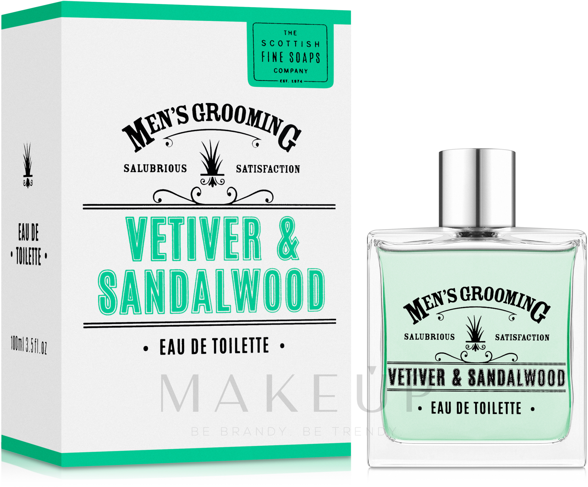 Scottish Fine Soaps Men's Grooming Vetiver & Sandalwood - Eau de Toilette — Bild 100 ml