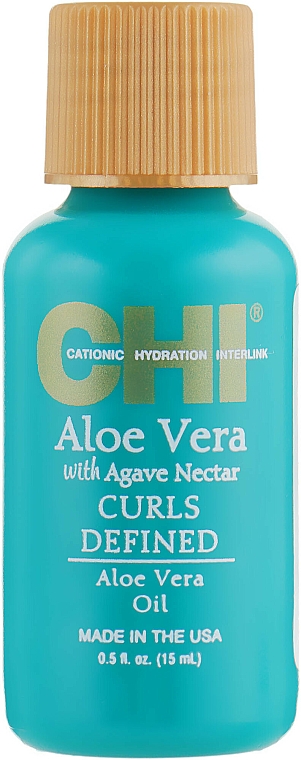 Lockendefinierendes Haaröl mit Aloe Vera - CHI Aloe Vera Oil — Bild N1